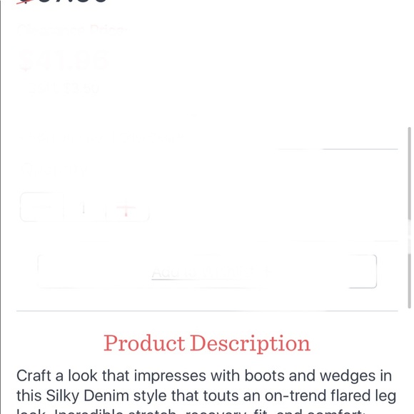 NEW LAURIE FELT JEANS - Picture 7 of 9